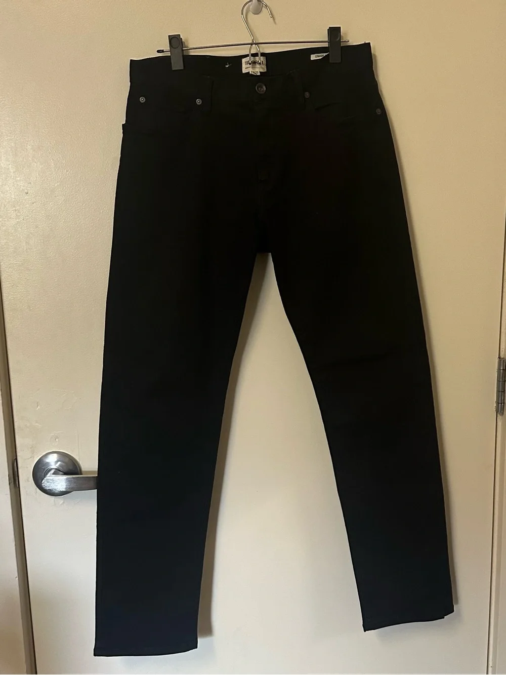 Todd Snyder Straight Fit 5-Pocket Chino Jean Size 31 x 32 Black Classic